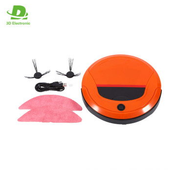 fashion design Portable mini smart automatic robot vacuum cleaner